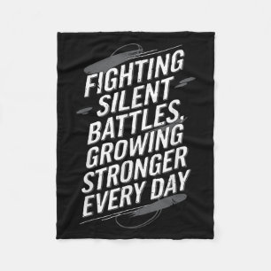 Cobertor De Velo Sensibilização Suicida Depressão Ansiedade Saúde M