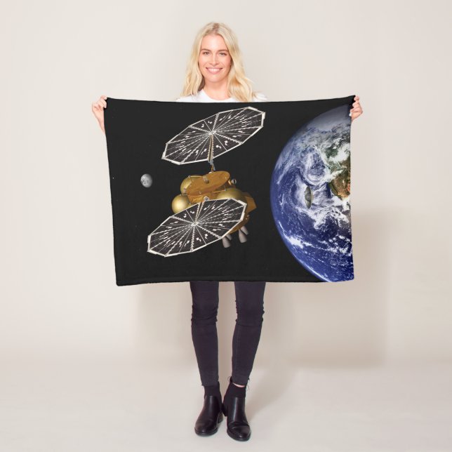 Cobertor De Velo Separação Do Veículo De Entrada Numa Missão Marte. (In Situ)