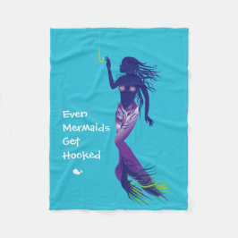 Cobertor De Velo Sereia e gancho de Ouro