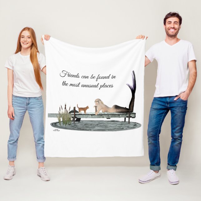 Cobertor De Velo Sereia No Banheira De Boca (In Situ)