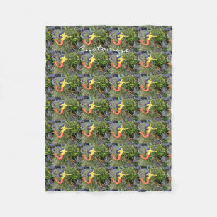 Cobertor De Velo sereias de cauda vermelha