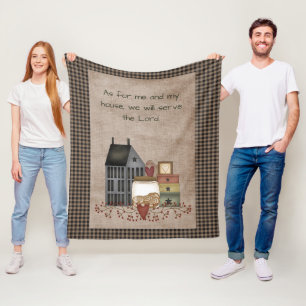 Cobertor De Velo Seremos O Senhor - País Primitivo