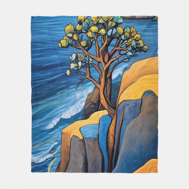 Cobertor De Velo Serenidade do Windswept (Frente)