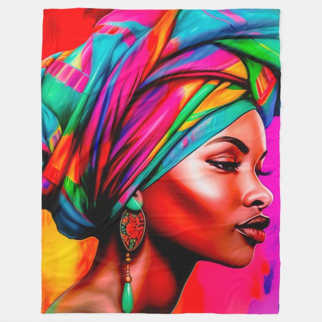 Cobertor De Velo Série Beleza Vibrante 1 (Frente)