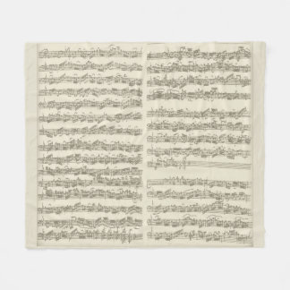 Cobertor De Velo Série do violoncelo de Bach ?a, diversas páginas