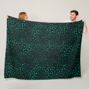 Cobertor De Velo Série Leopardo Teto e Dourado Design 4