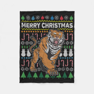 Cobertor De Velo Série "Wildlife" de Sweater de Natal Feio