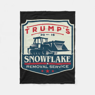 Cobertor De Velo Serviço de Rmoval Snowflake de Trump Funny Donald