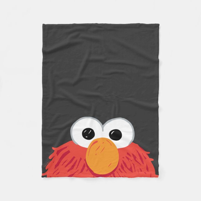 Cobertor De Velo Sesame Street | Elmo Rosto Grande (Frente)