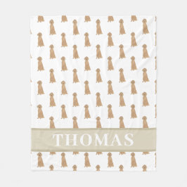 Cobertor De Velo Setter Irlandês Personalizado