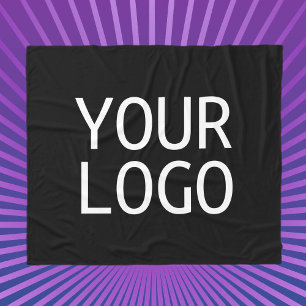 Cobertor De Velo Seu Logotipo   Substituição de Logotipo Simples