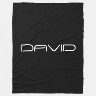 Cobertor De Velo Seu nome   Legal Texto Personalizável Estilizado
