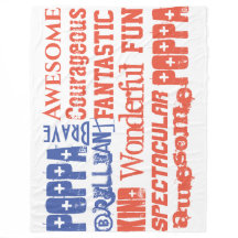 Seu nome personalizado incrível Red White Blue USA