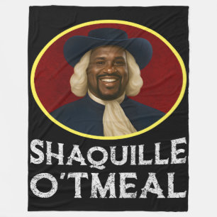 Cobertor De Velo Shaquille Oatlight Engraçado Meme