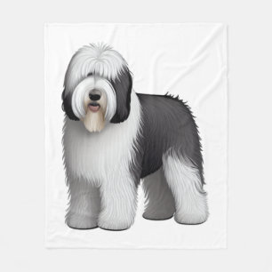 Cobertor De Velo Sheepdog 10 antigo inglês