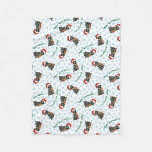 Cobertor De Velo Sheepdog Belga Fleece Blanket