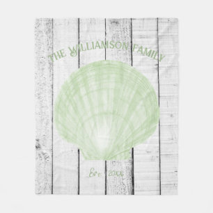 Cobertor De Velo Shell de Folga Verde Vintage