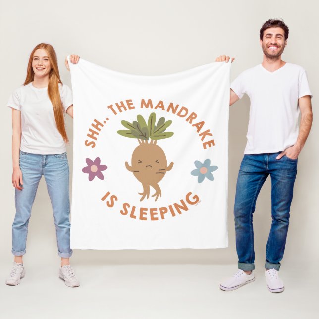 Cobertor De Velo Shh. O Mandrake Está Dormindo (In Situ)