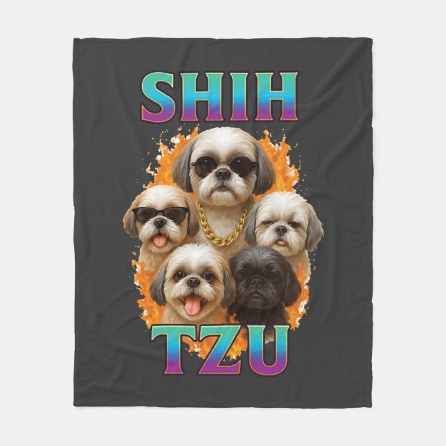 Cobertor De Velo Shih Tzu  (Frente)
