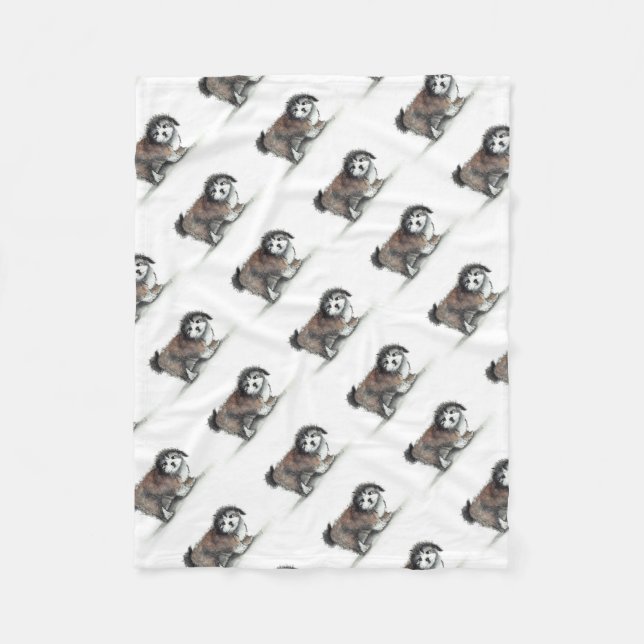 Cobertor De Velo Shihtzu Puppy Dog (Frente)