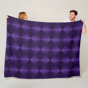 Cobertor De Velo Shimmer Roxo Blocos