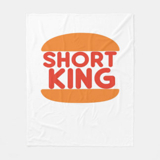 Cobertor De Velo Short King Funny Minimal Design