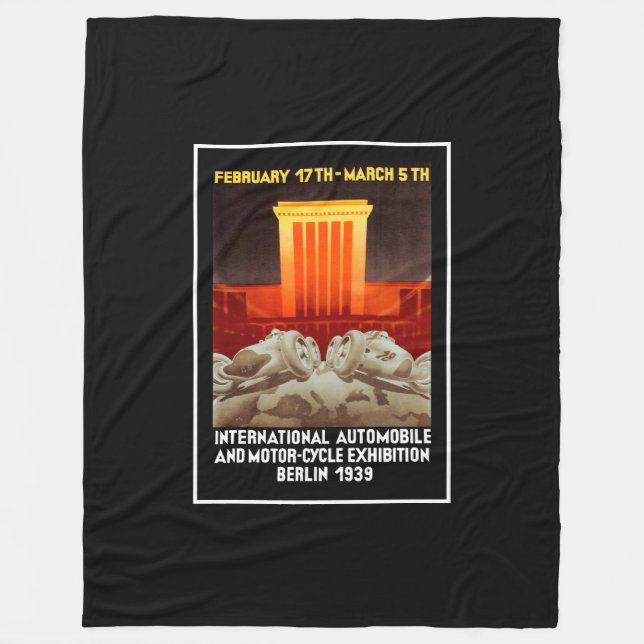 Cobertor De Velo Show Automático de Deco de Arte Alemã (Frente)