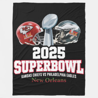 Cobertor De Velo Showdown da Super Bowl 2025