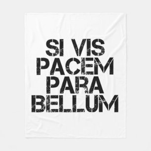 Cobertor De Velo Si Vis Pacem Para Bellum