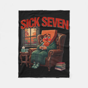 Cobertor De Velo Sick Seven 67 Meme Fantasia de Halloween Engraçado