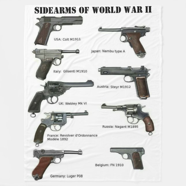 COBERTOR DE VELO SIDEARMS DA SEGUNDA GUERRA MUNDIAL (Frente)