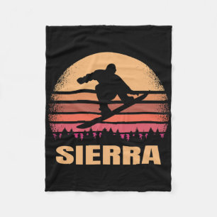 Cobertor De Velo Sierra Nevada Snowboard Outdoor Vintage 80s Ret