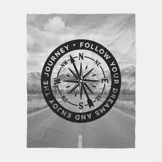 Cobertor De Velo Siga seus sonhos (Frente)