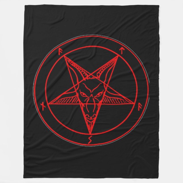 Cobertor De Velo SIGIL de BAPHOMET (Frente)