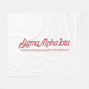 Cobertor De Velo Sigma Alpha Iota Irmandade Internacional de Música