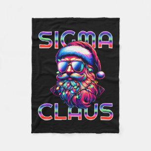 Cobertor De Velo Sigma Claus Engraçado Papais noeis de Natal Menino