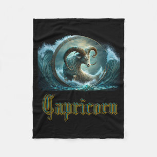 Cobertor De Velo Signo Zodiacal de Capricórnio