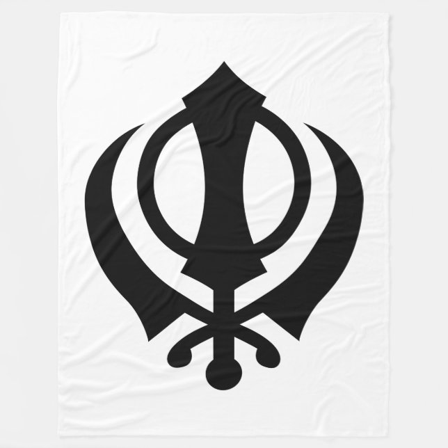 Cobertor De Velo Sikh Khanda (Frente)