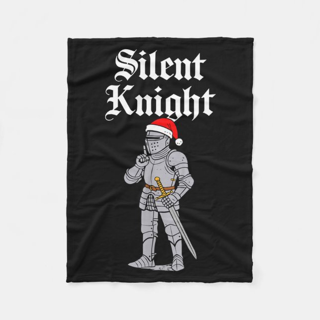 Cobertor De Velo Silent Santa Knight Christmas Medieval Costume Men (Frente)