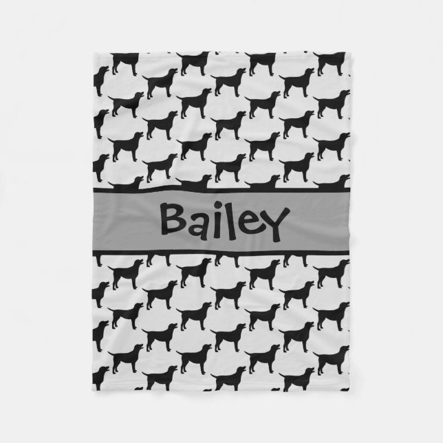 Cobertor De Velo Silhueta Preto Personalizada (Frente)