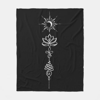 Cobertor De Velo Silver Unalome Group