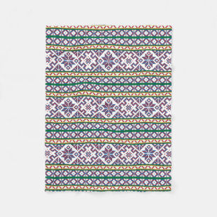 Cobertor De Velo Símbolo antigo multicolorido tribal design de art