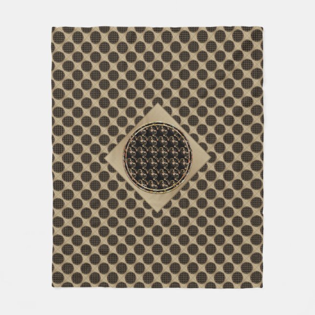 Cobertor De Velo Símbolo chinês Bat Fleece Blanket (Frente)