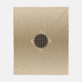 Cobertor De Velo Símbolo chinês Bat Fleece Blanket