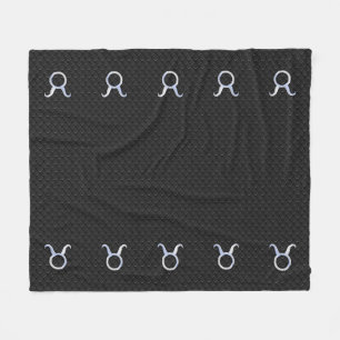Cobertor De Velo Símbolo Cromo Moderno Como Taurus Zodiac