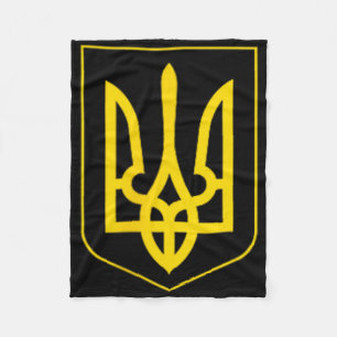 Cobertor De Velo Símbolo da Ucrânia Exército Ucraniano Médio Emblem