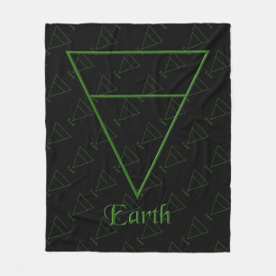 Cobertor De Velo Símbolo de Elemento Terrestre Pagan Falln
