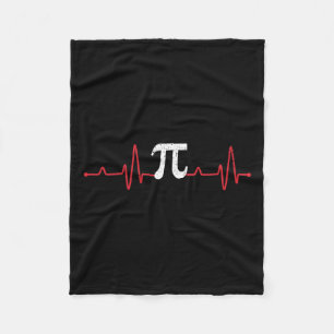 Cobertor De Velo Símbolo Pi Day Heartbeat Math Lover Enfermagem Pul