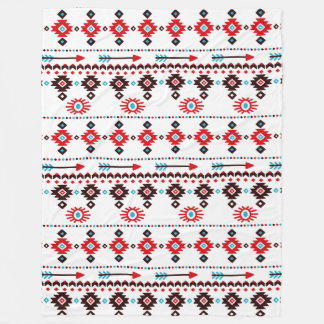 Cobertor De Velo Símbolos Nativos Americanos Fleece Blanket