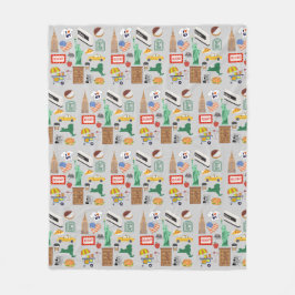 Cobertor De Velo Símbolos Nova Iorque